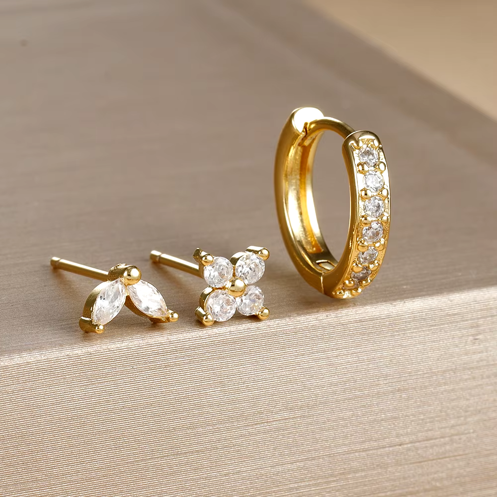 Set de pendientes Dhalia - Mi tienda 2