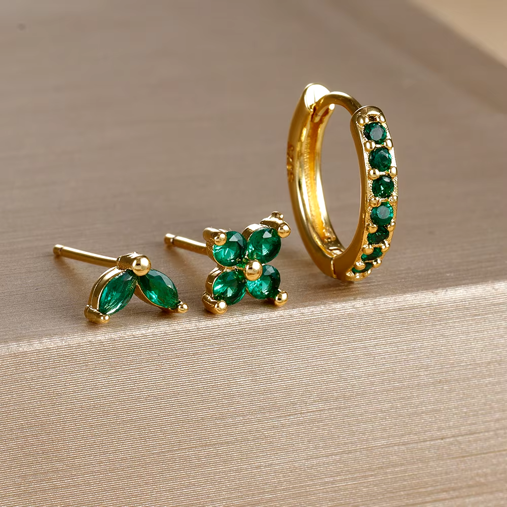 Set de pendientes Dhalia - Mi tienda 2