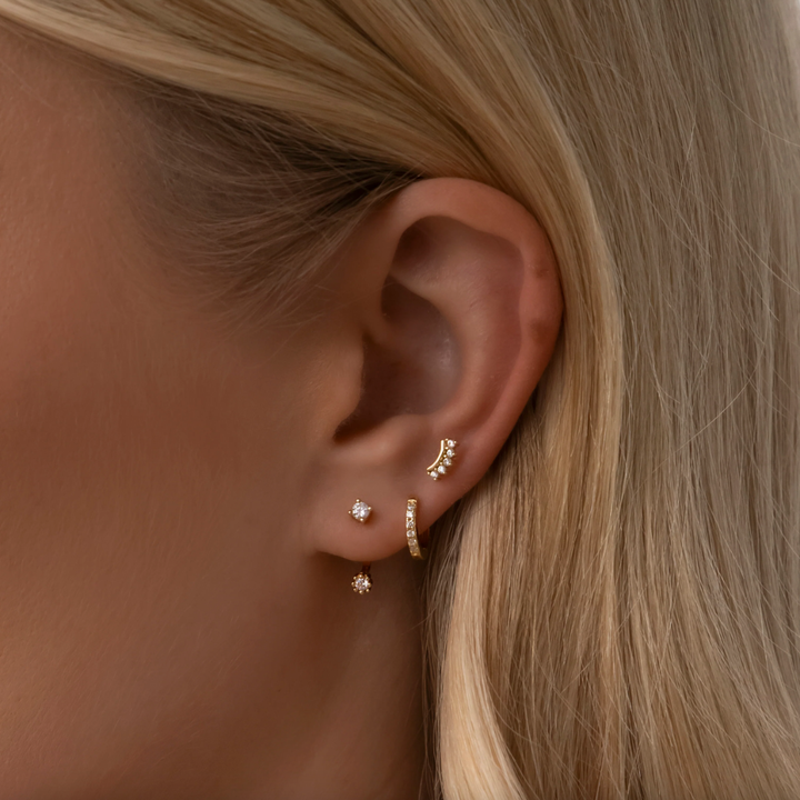 Set Pendientes Alina